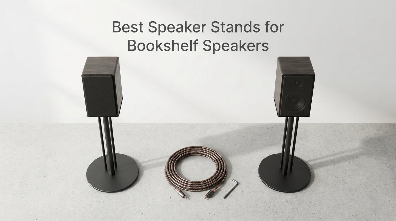 8 Best Speaker Stands for Bookshelf Speakers (August 2026)