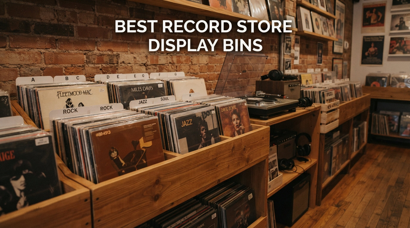 10 Best Record Store Display Bins (August 2026)