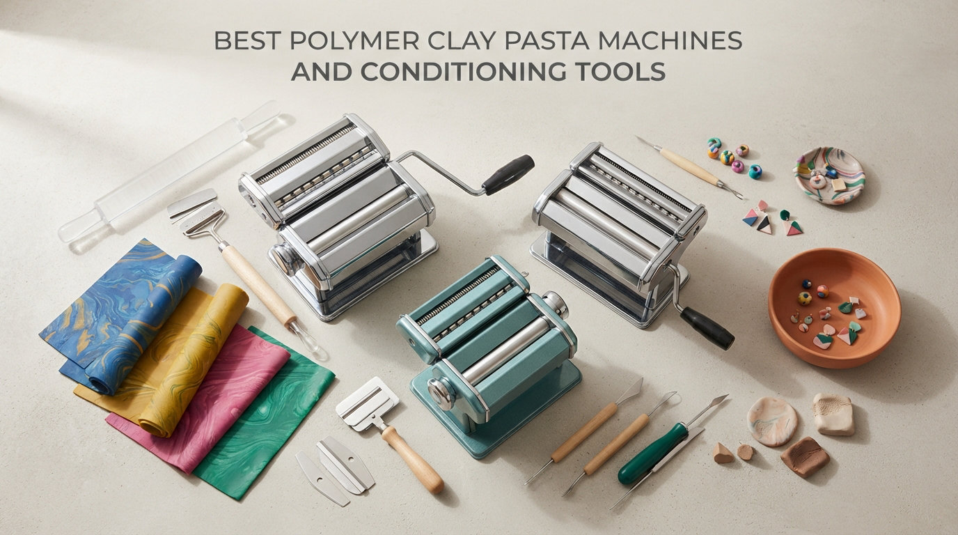 8 Best Polymer Clay Pasta Machines and Conditioning Tools (August 2026)