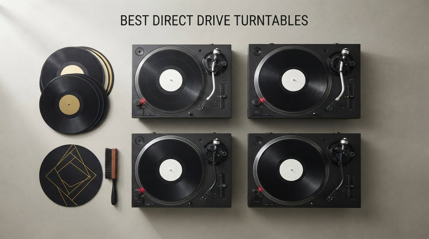 8 Best Direct Drive Turntables (August 2026)