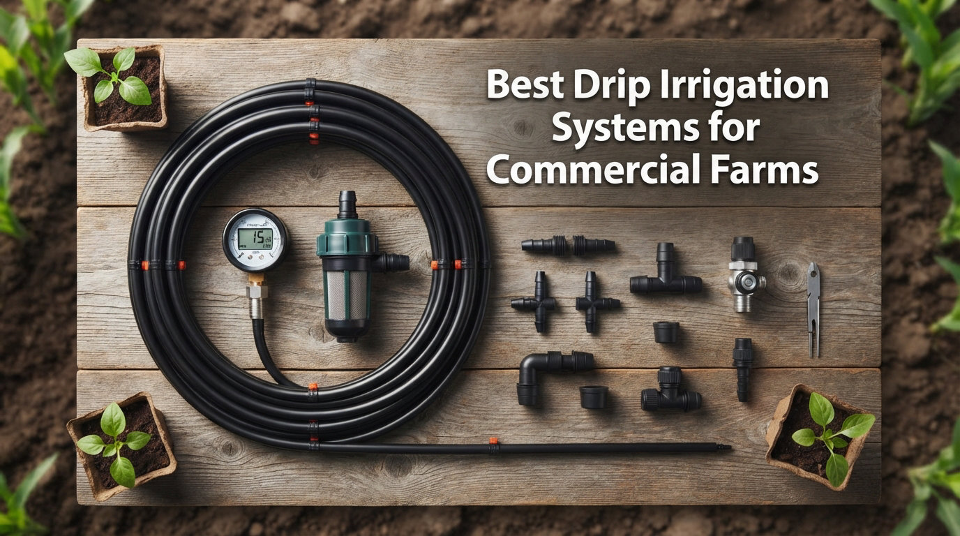 8 Best Drip Irrigation Systems for Commercial Farms (August 2026)
