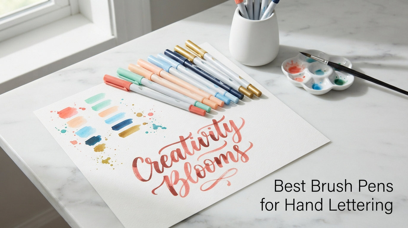 8 Best Brush Pens for Hand Lettering (August 2026)