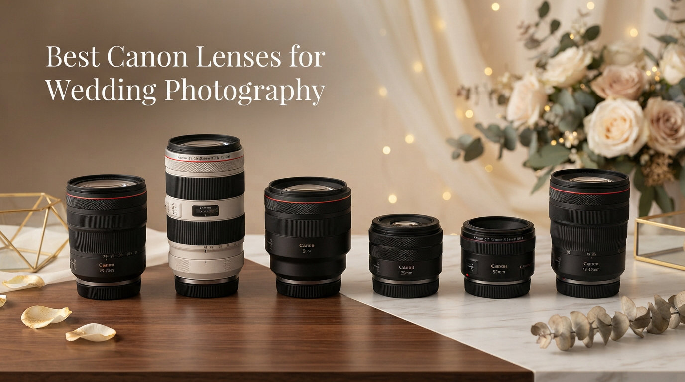 8 Best Canon Lenses for Wedding Photography (August 2026)