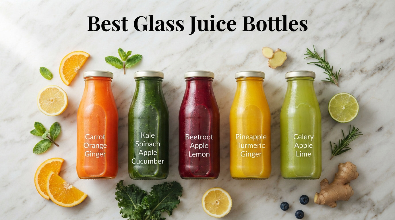 8 Best Glass Juice Bottles (August 2026) Tested & Reviewed
