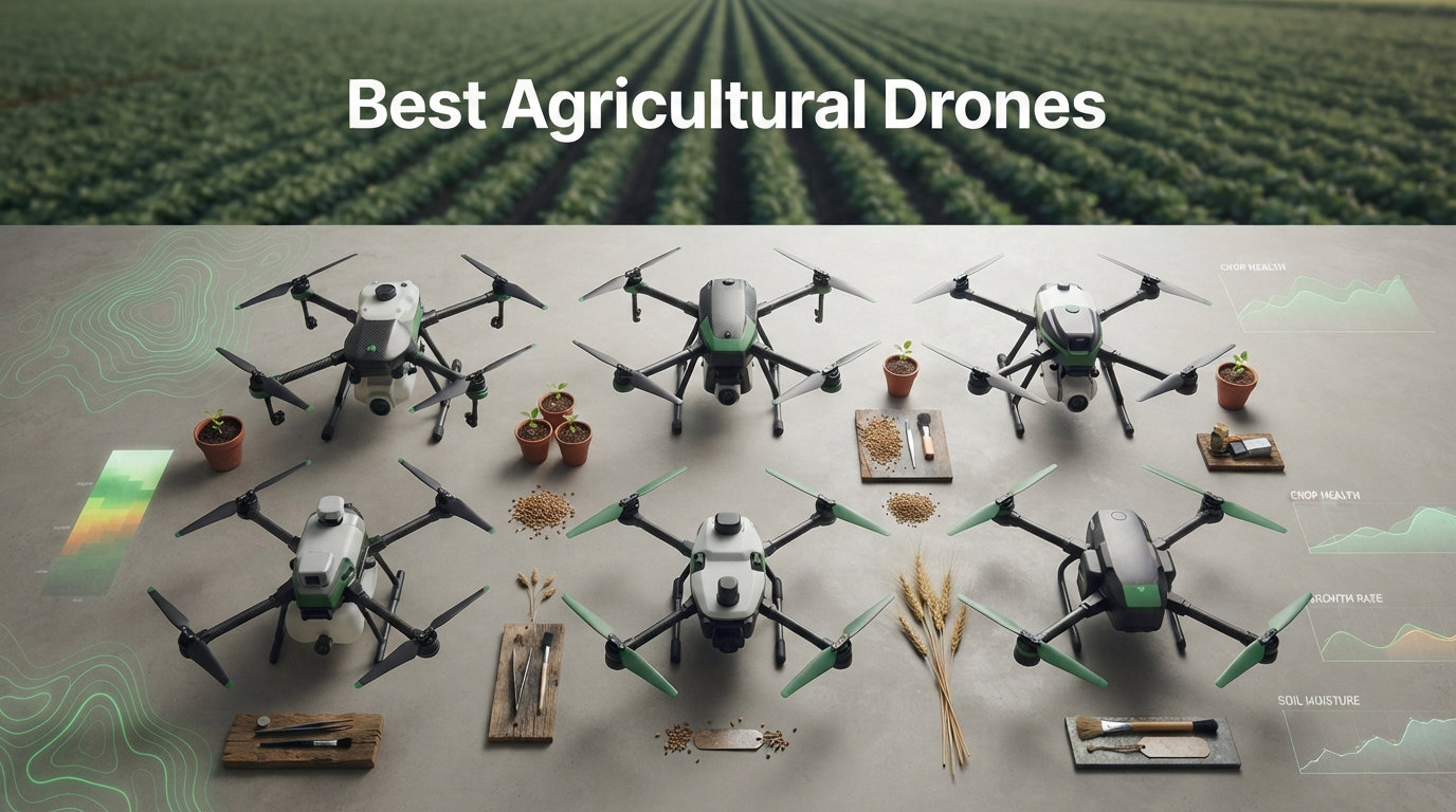 8 Best Agricultural Drones (August 2026)