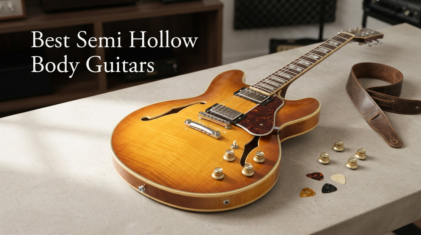 10 Best Semi Hollow Body Guitars (August 2026)