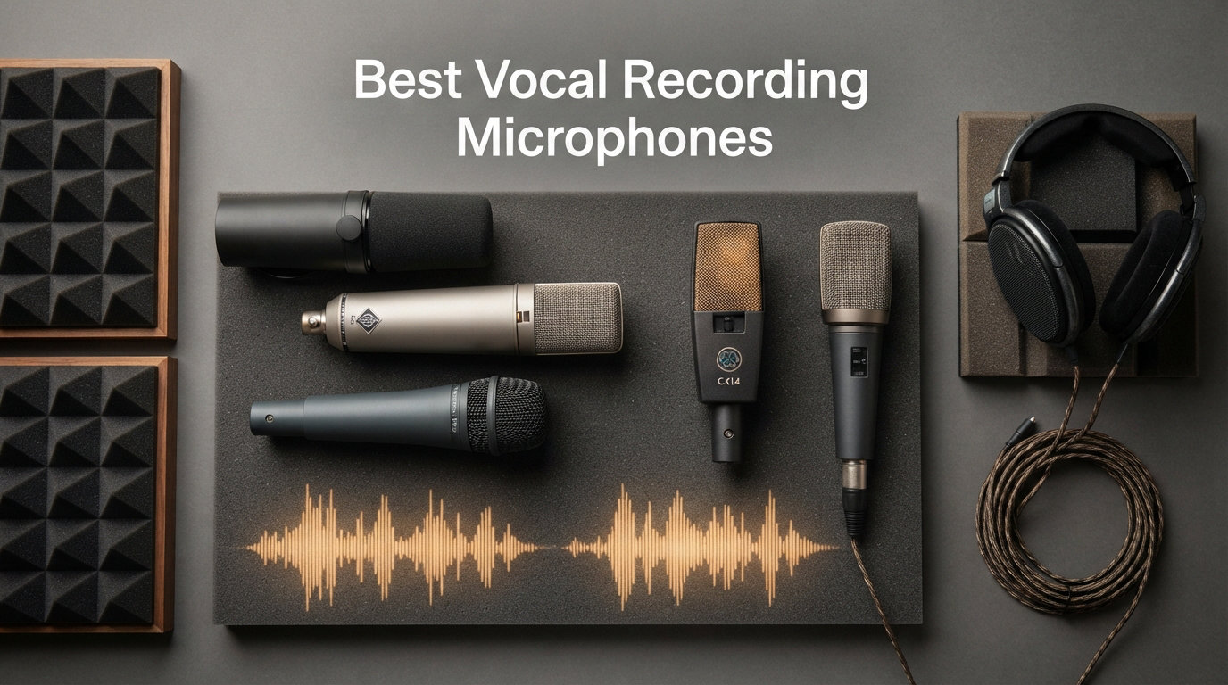 10 Best Vocal Recording Microphones (August 2026)