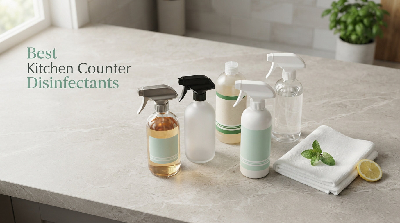 10 Best Kitchen Counter Disinfectants (August 2026)