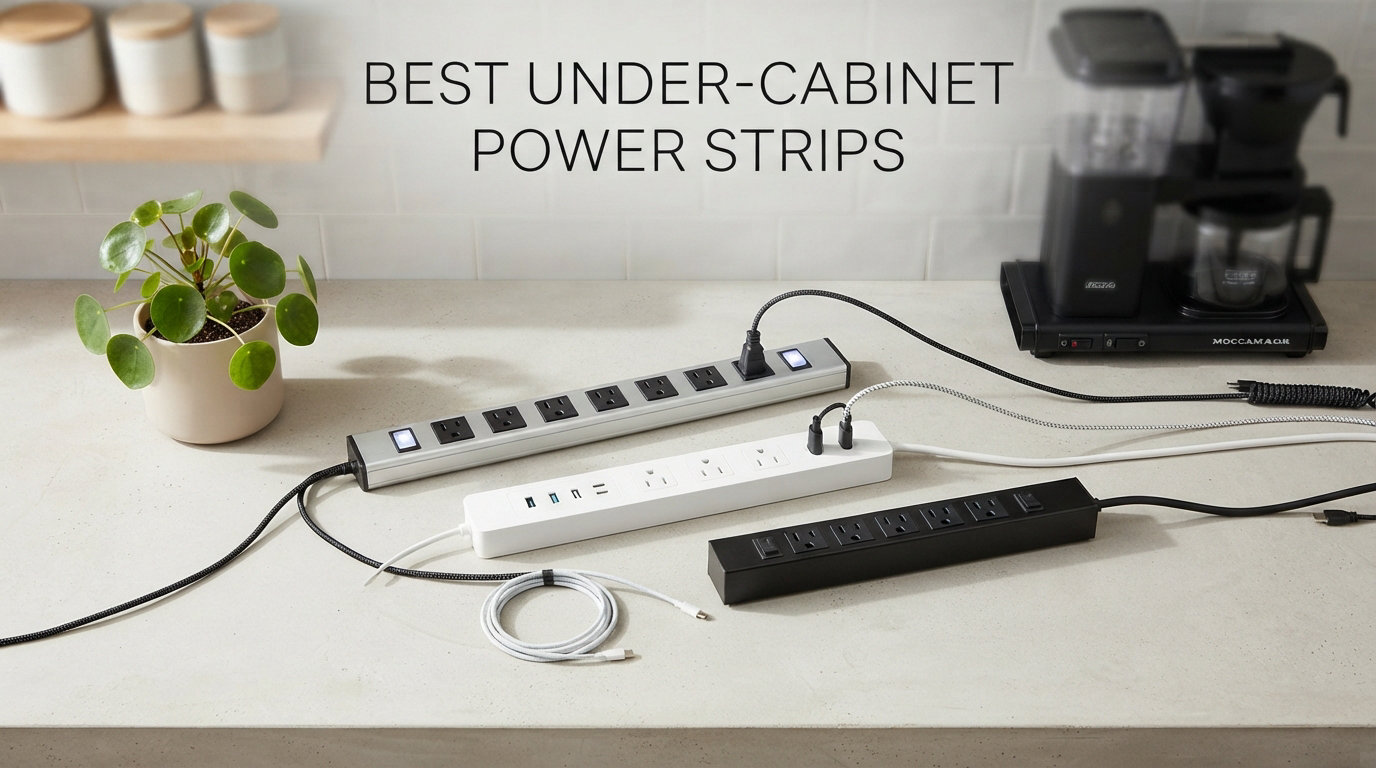8 Best Under-Cabinet Power Strips (August 2026)