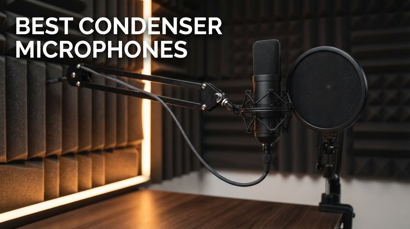 10 Best Condenser Microphones (August 2026)