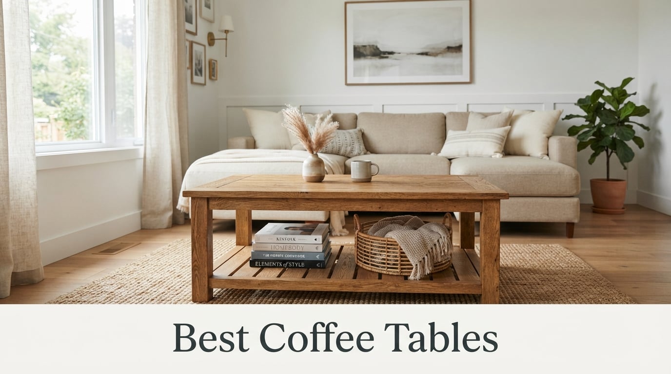 10 Best Coffee Tables (August 2026)