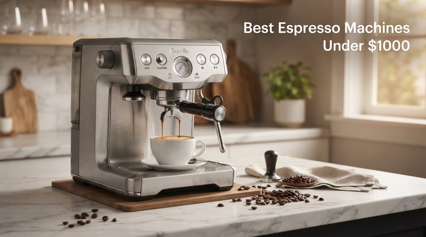 8 Best Espresso Machines Under $1000 (August 2026)