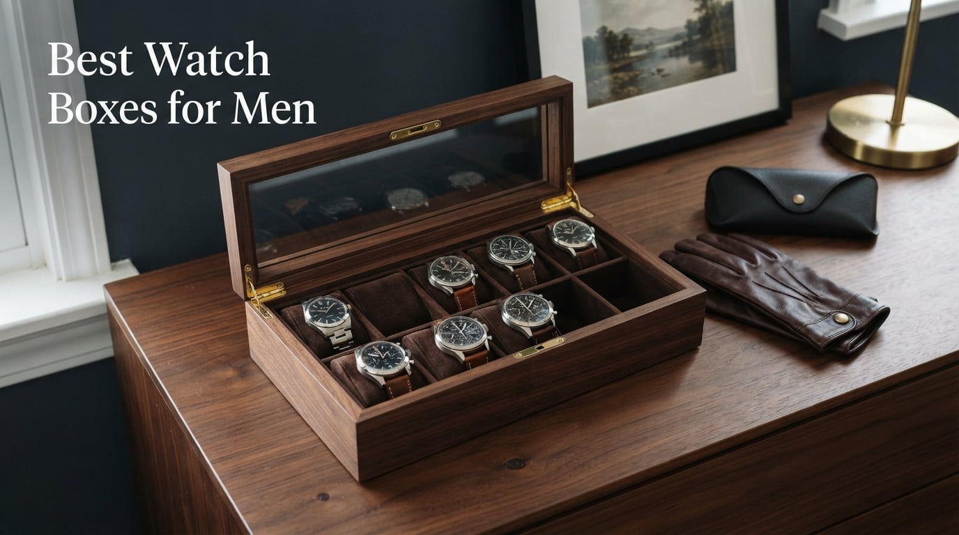 8 Best Watch Boxes for Men (August 2026)