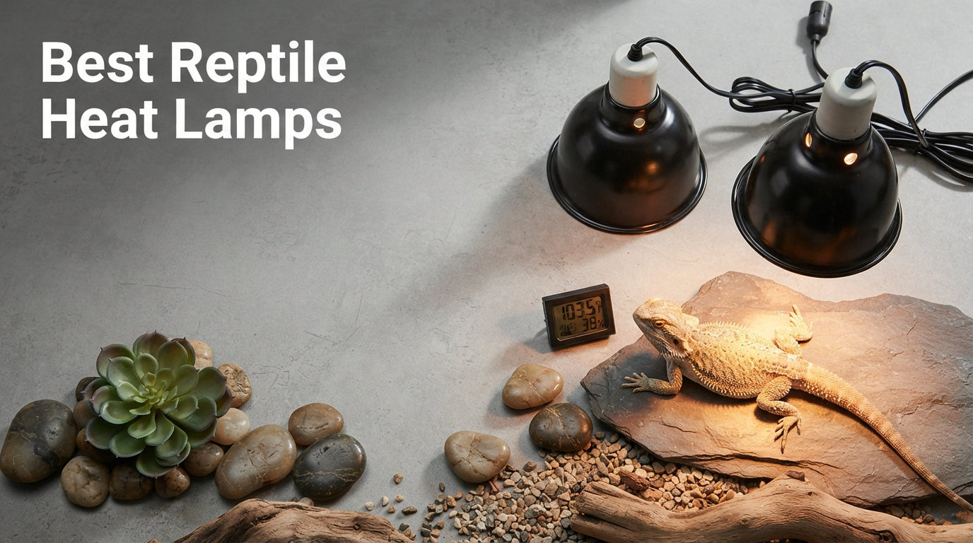 12 Best Reptile Heat Lamps (August 2026)