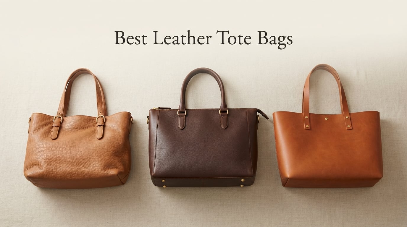 12 Best Leather Tote Bags (August 2026)