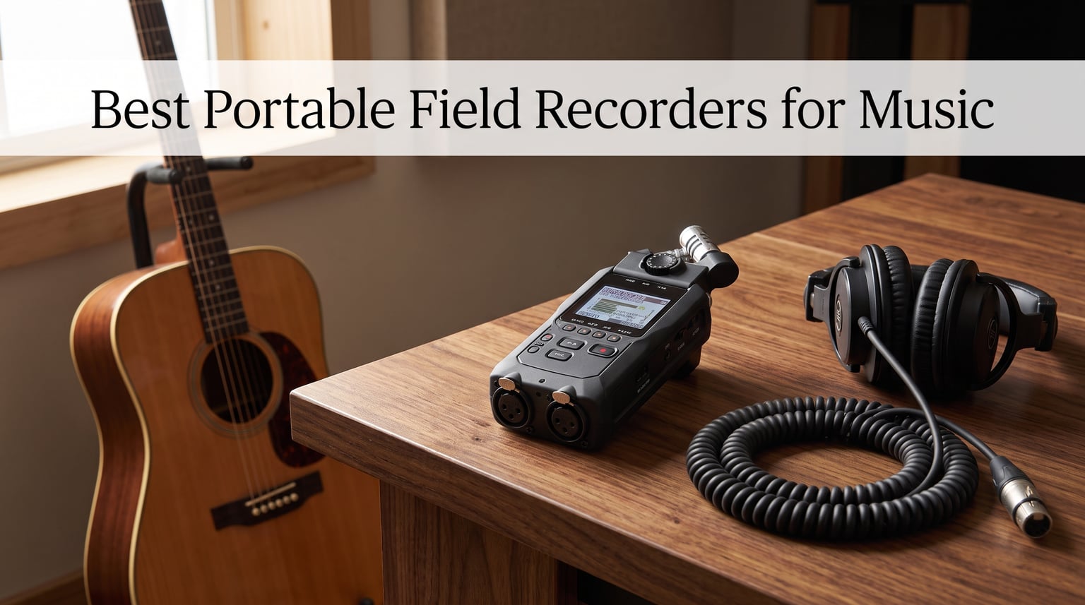 Best Portable Field Recorders for Music