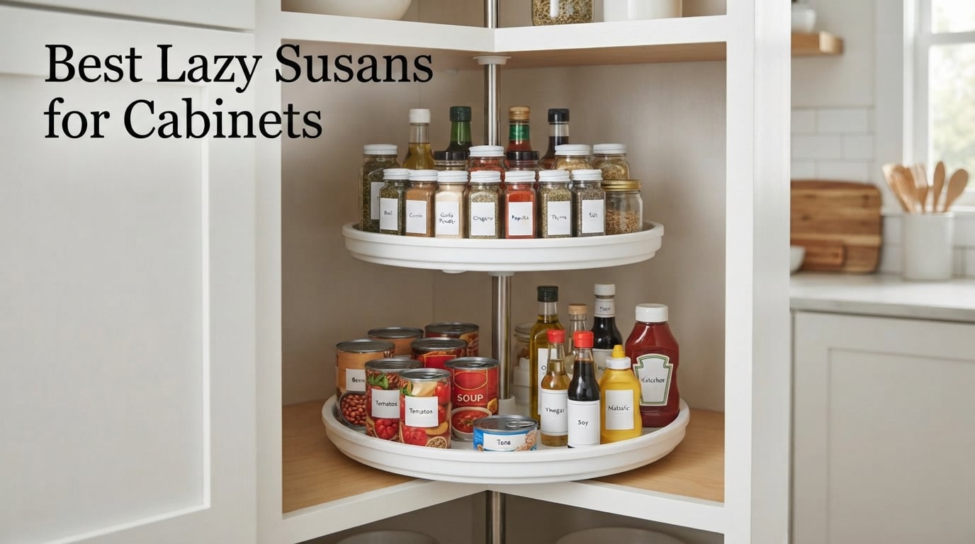 8 Best Lazy Susans for Cabinets (August 2026)