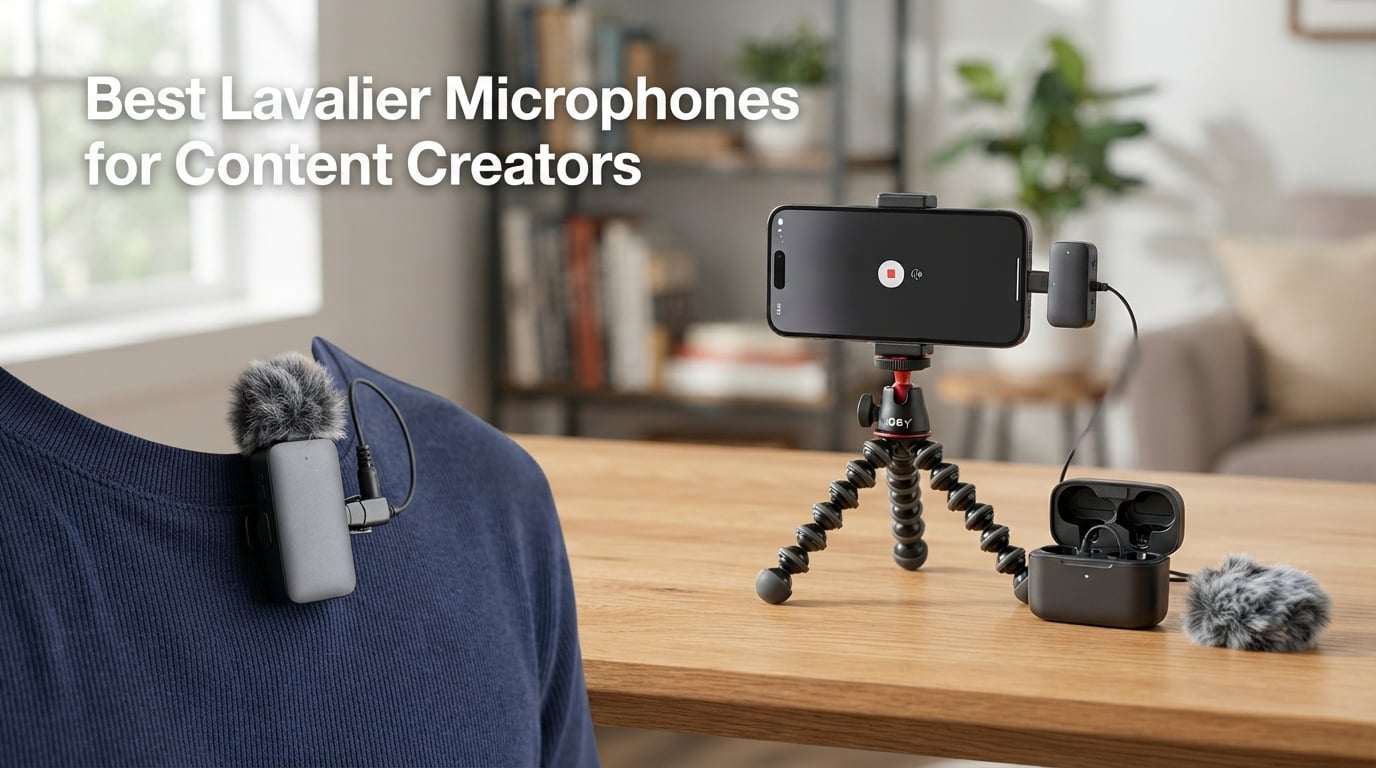 8 Best Lavalier Microphones for Content Creators (August 2026)