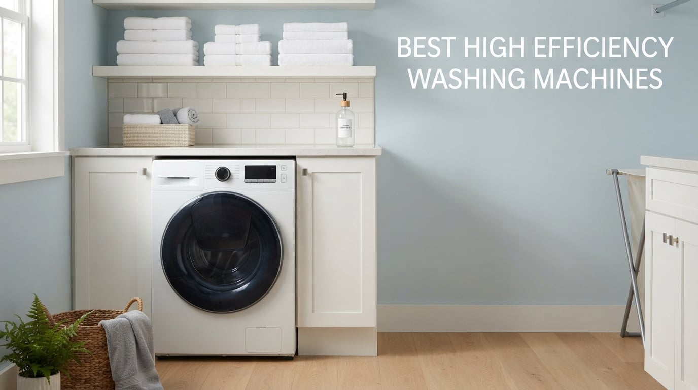 10 Best High Efficiency Washing Machines (August 2026)