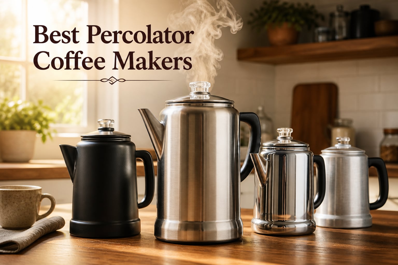8 Best Percolator Coffee Makers (August 2026)