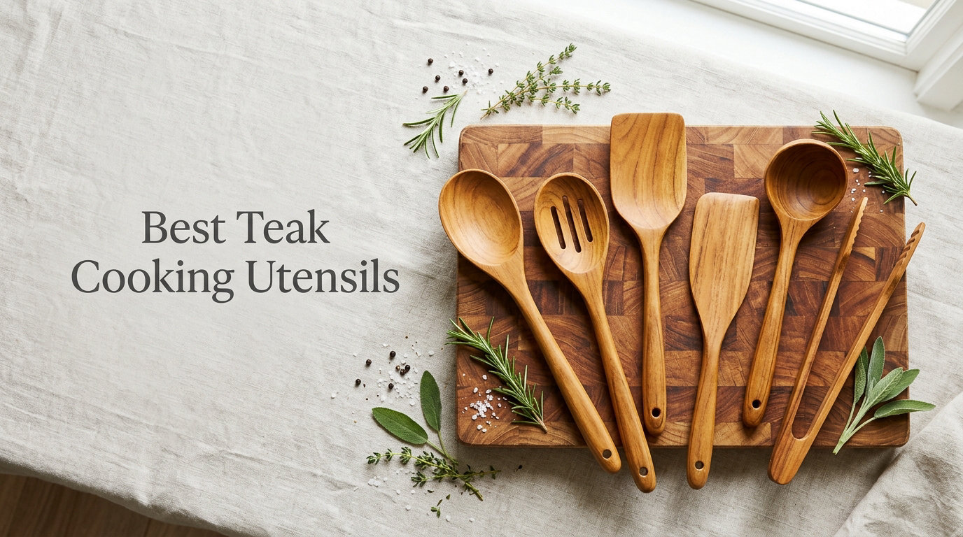 10 Best Teak Cooking Utensils (August 2026)