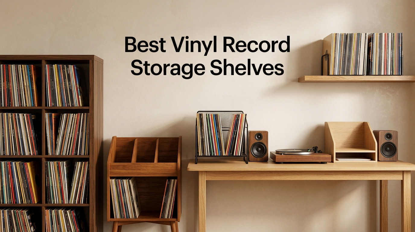 8 Best Vinyl Record Storage Shelves (August 2026)