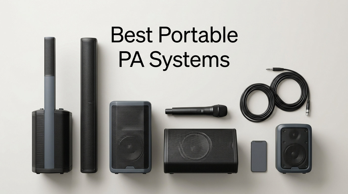 8 Best Portable PA Systems (August 2026)
