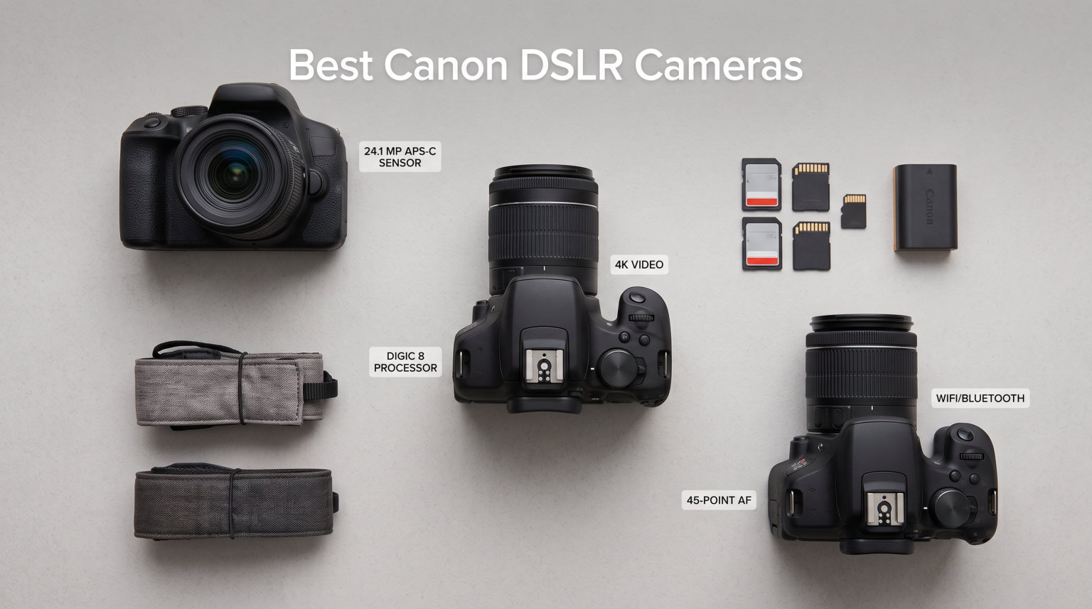 Best Canon DSLR Cameras
