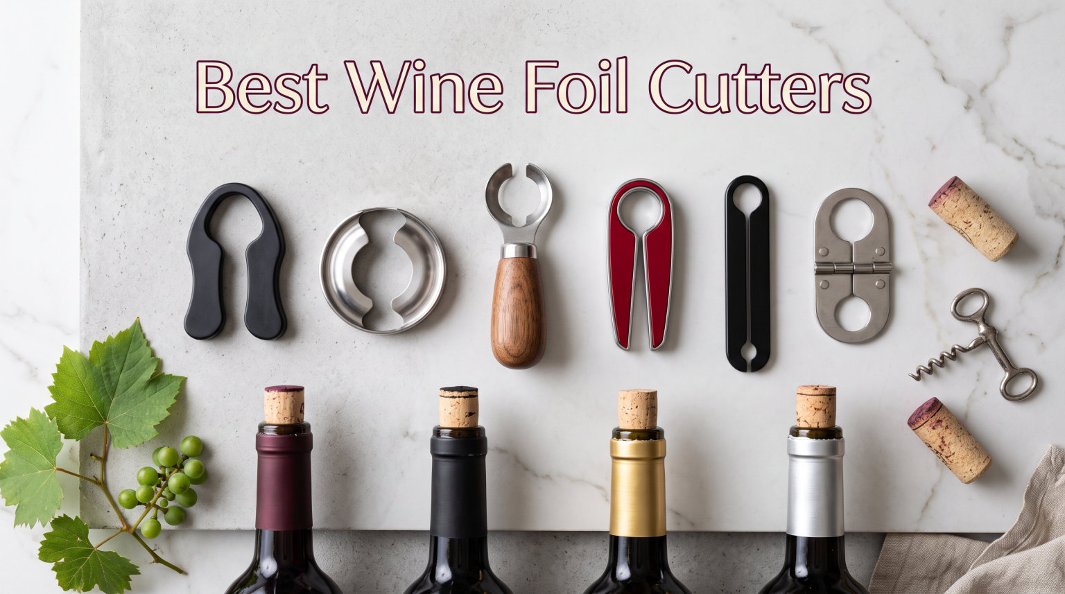 9 Best Wine Foil Cutters (August 2026)