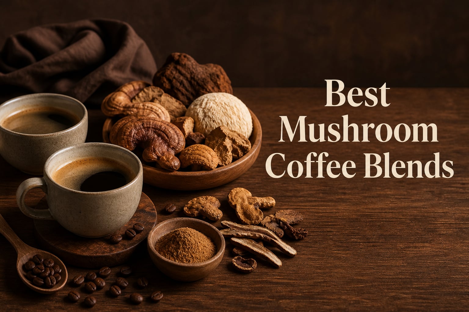 Best Mushroom Coffee Blends (2026)