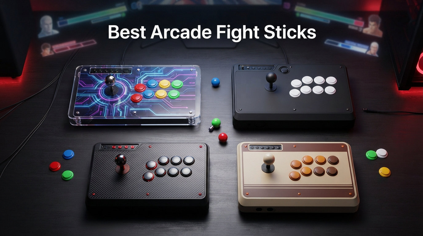 6 Best Arcade Fight Sticks (August 2026)