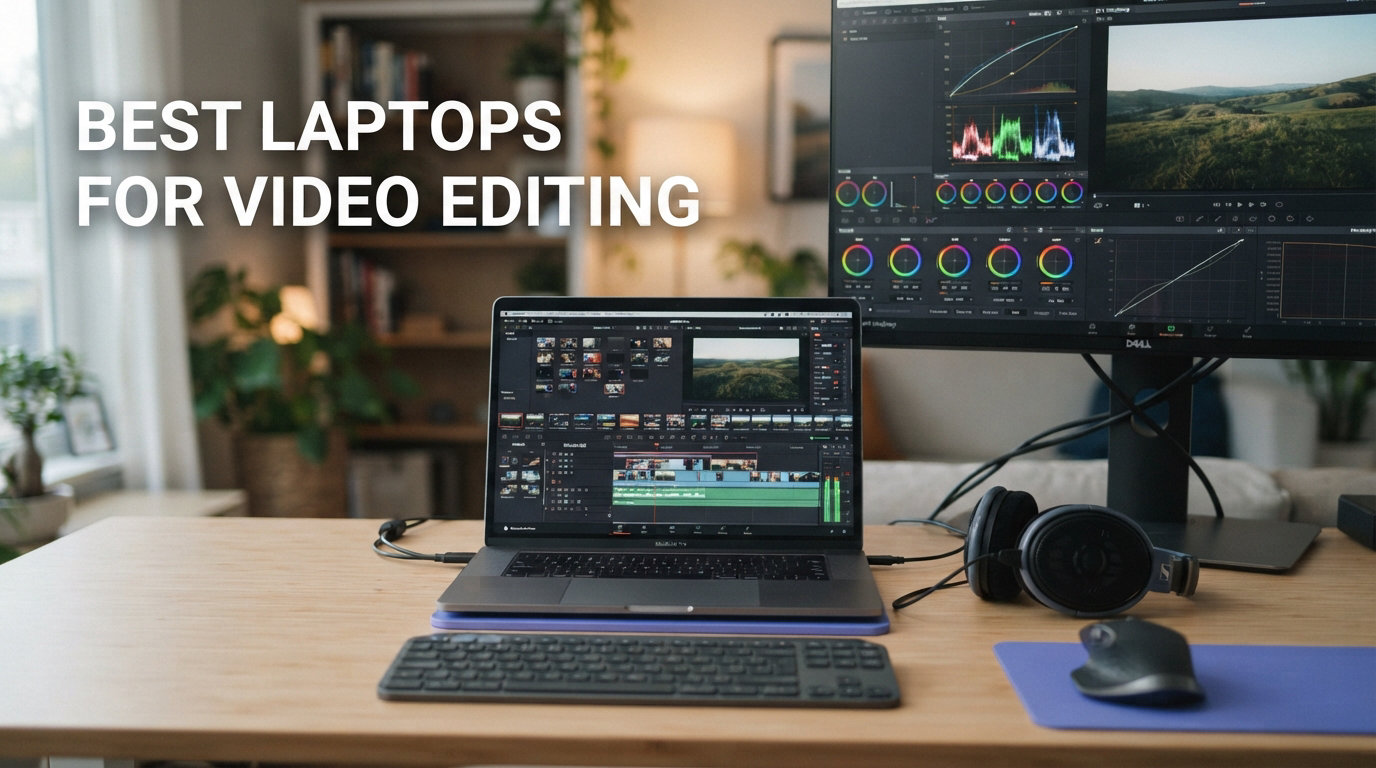 8 Best Laptops for Video Editing (August 2026) Tested & Reviewed