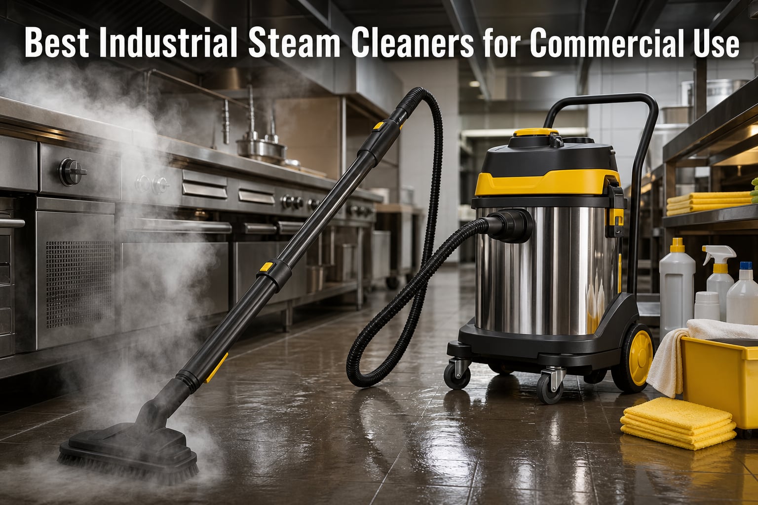 8 Best Industrial Steam Cleaners for Commercial Use (August 2026)