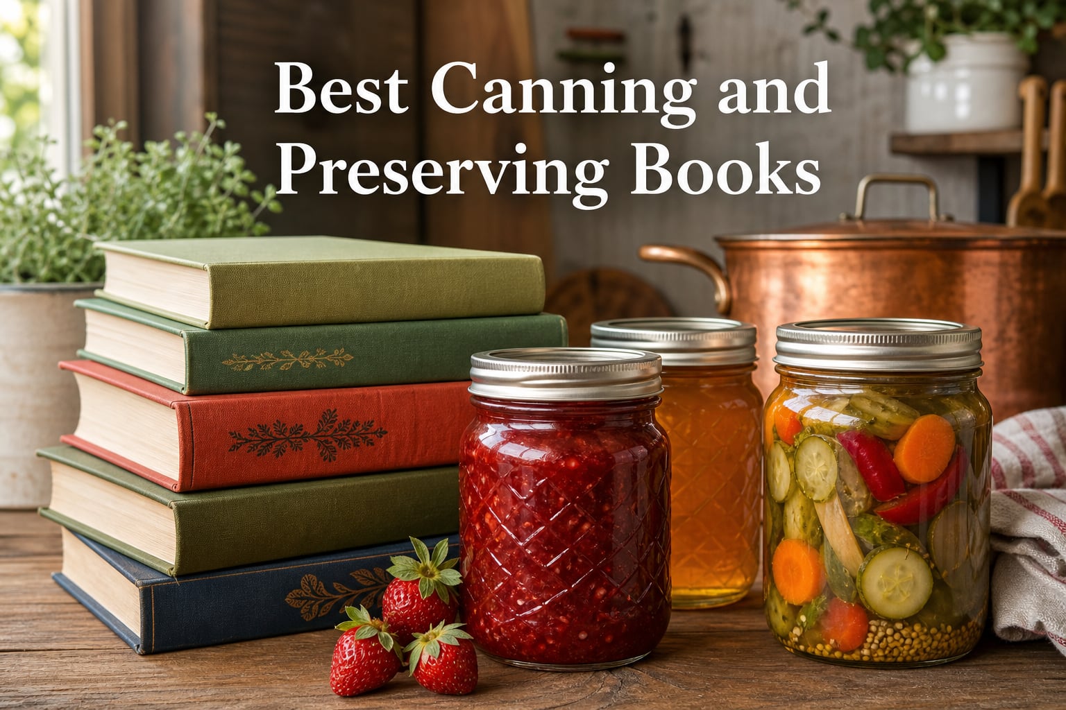 8 Best Canning and Preserving Books (August 2026)