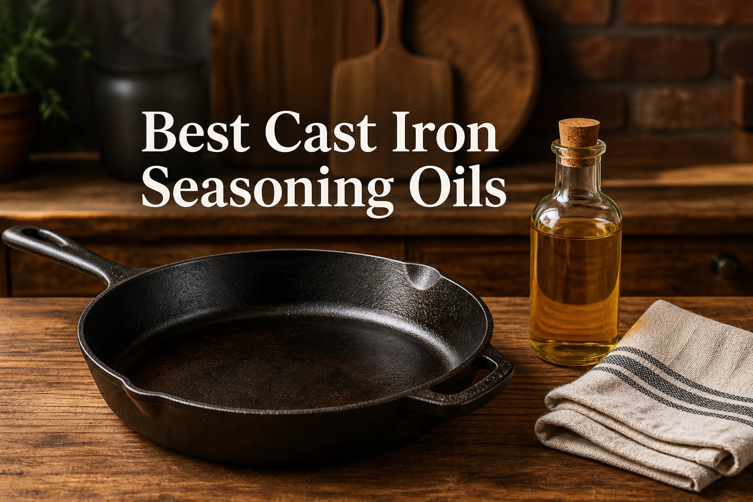 10 Best Cast Iron Seasoning Oils (August 2026)