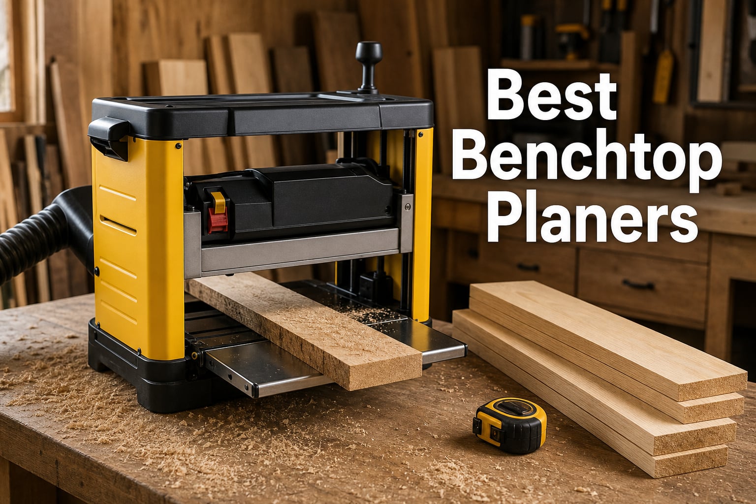 8 Best Benchtop Planers (August 2026)