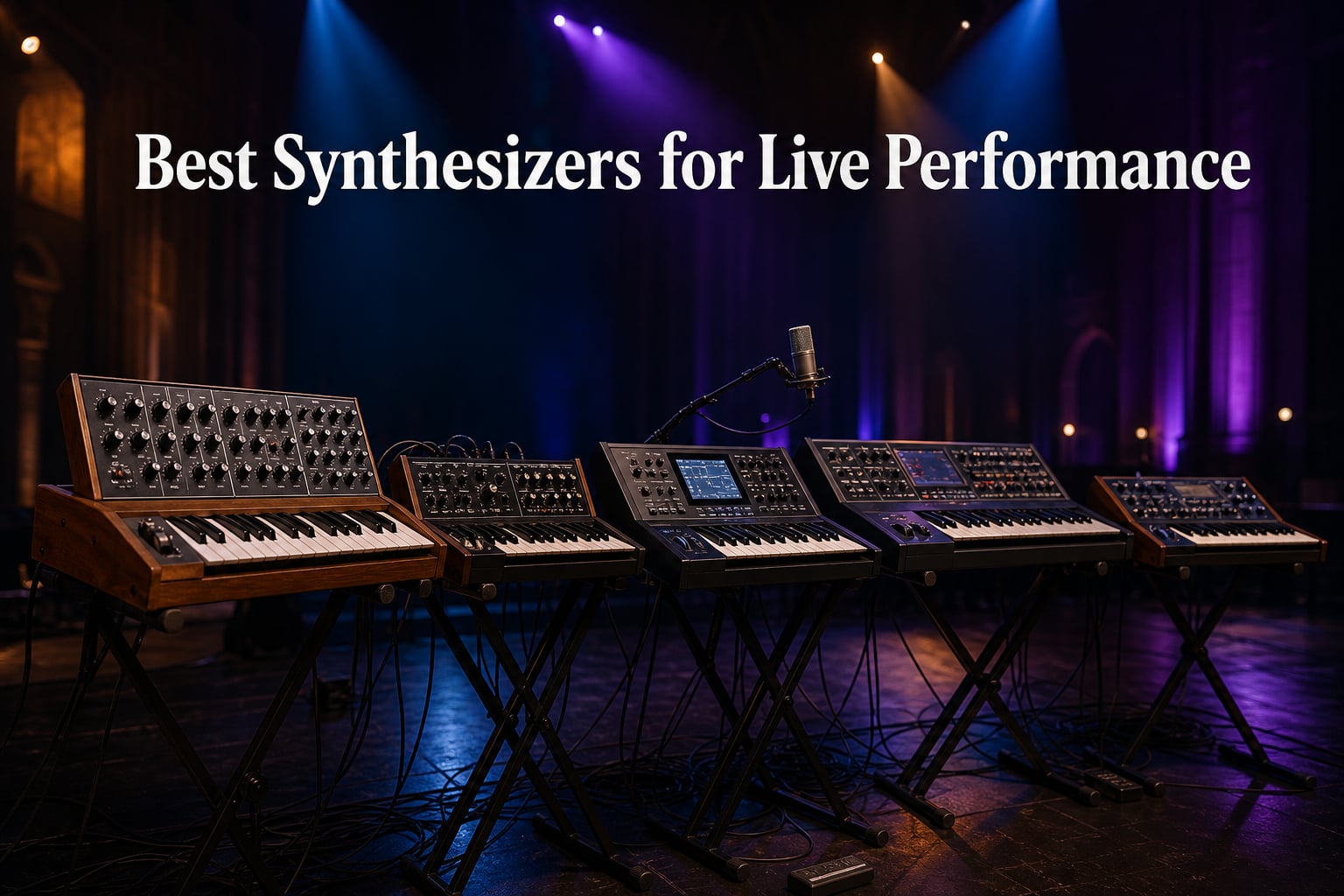 10 Best Synthesizers for Live Performance (August 2026)