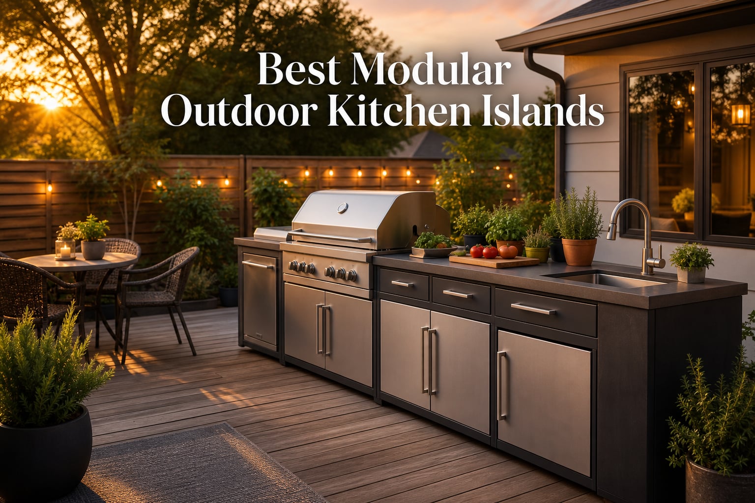 8 Best Modular Outdoor Kitchen Islands (August 2026)