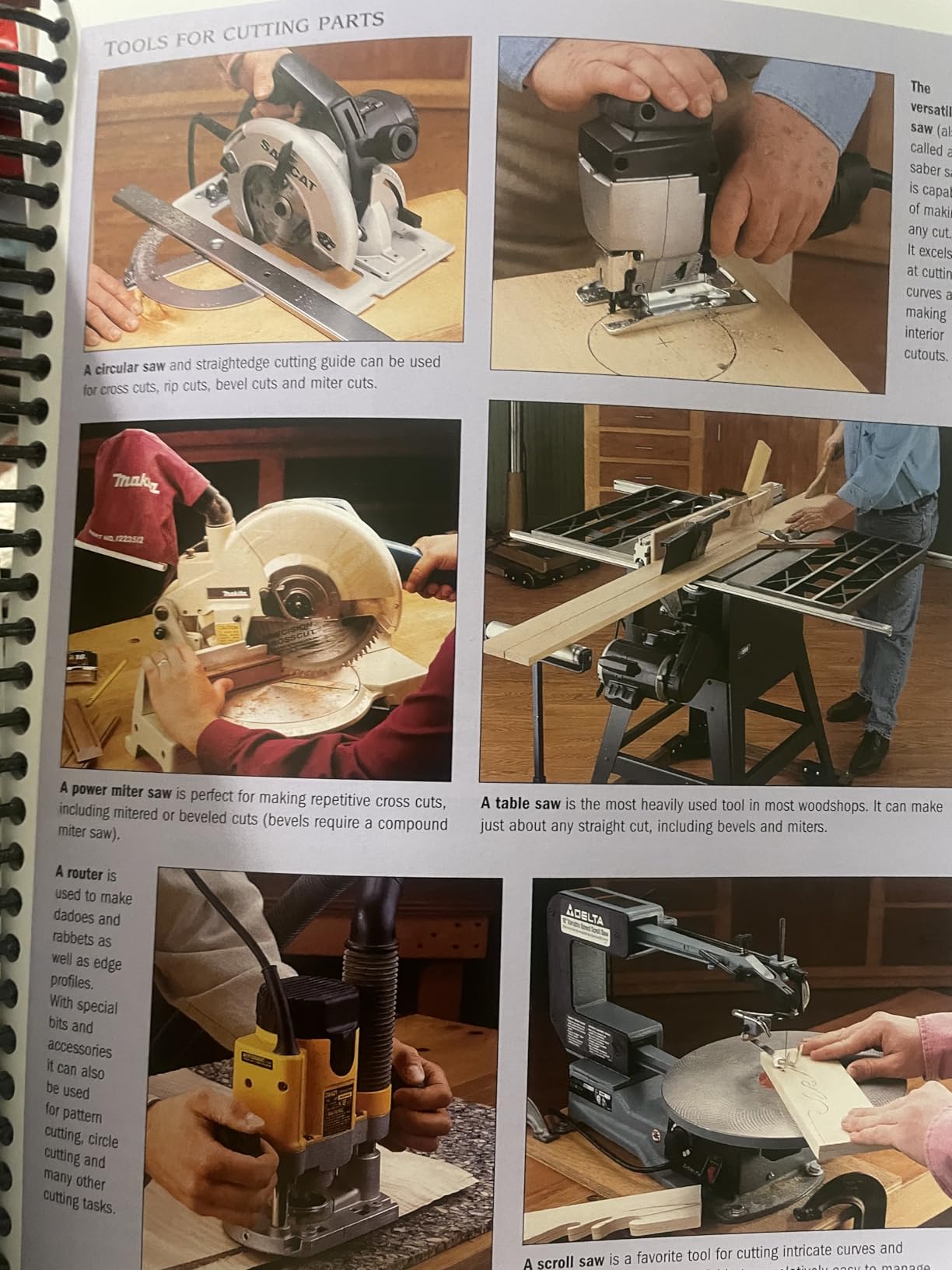 The Complete Book of Woodworking: Step-by-Step Guide to Essential Woodworking Skills, Techniques, Tools and Tips (Landauer) 40+ Easy-to-Follow Projects and Plans, 1,200+ Photos, and Carpentry Basics customer photo 1
