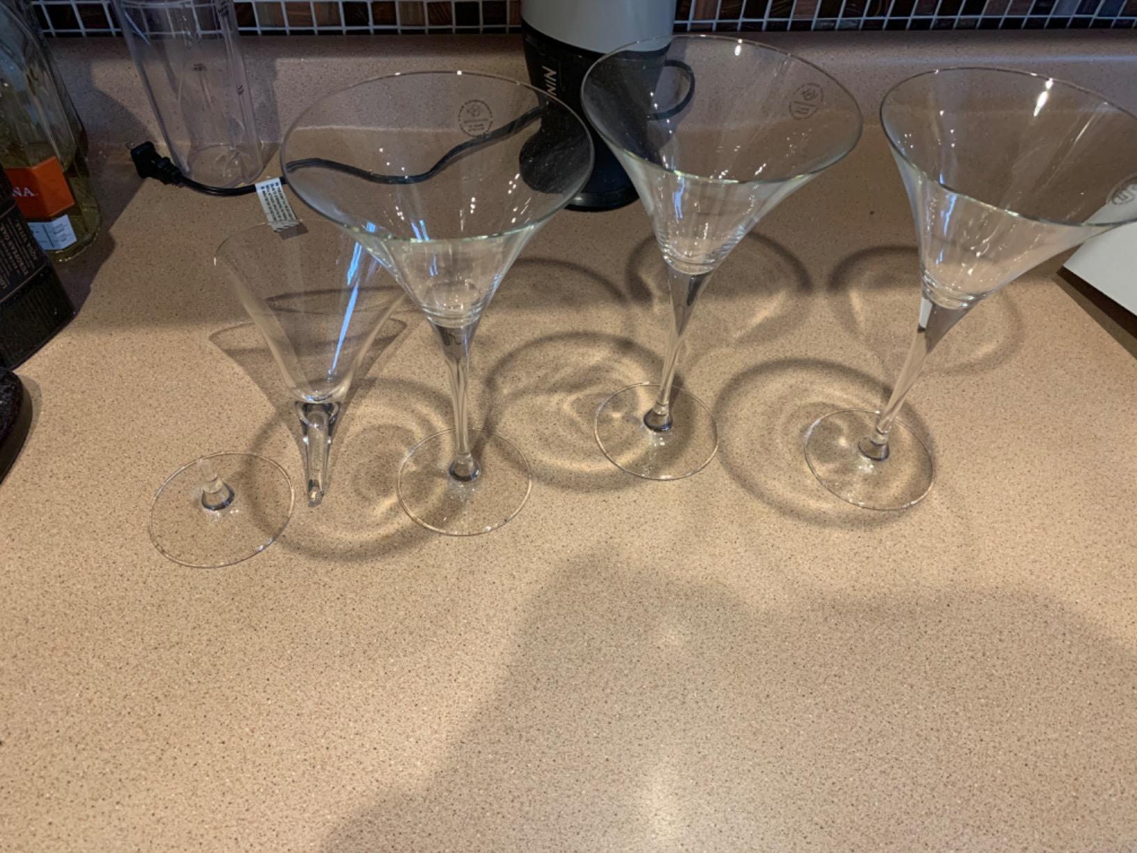 Lenox Tuscany Classics Martini Glasses, 10oz, Set of 4 customer photo 2