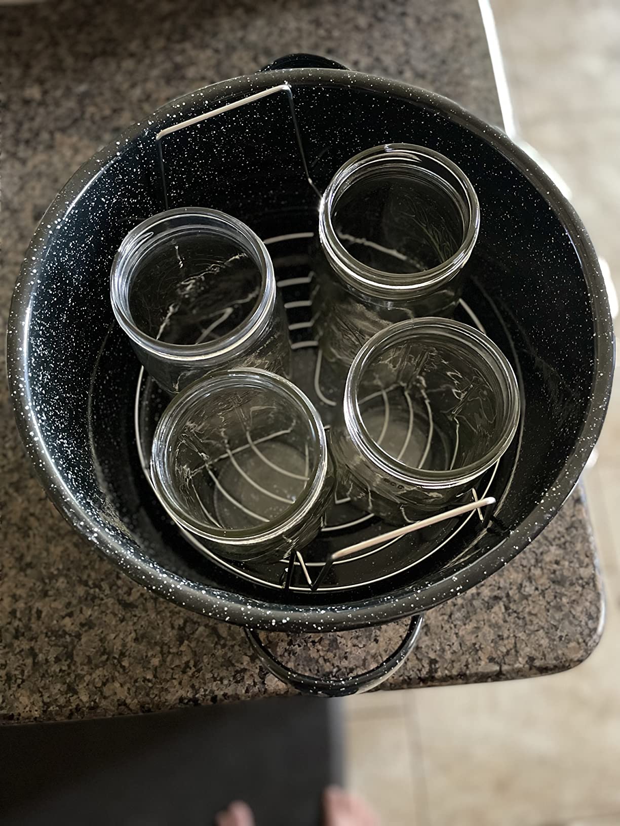 Granite Ware Covered Preserving Canner with Rack, 12-Quart customer photo 2