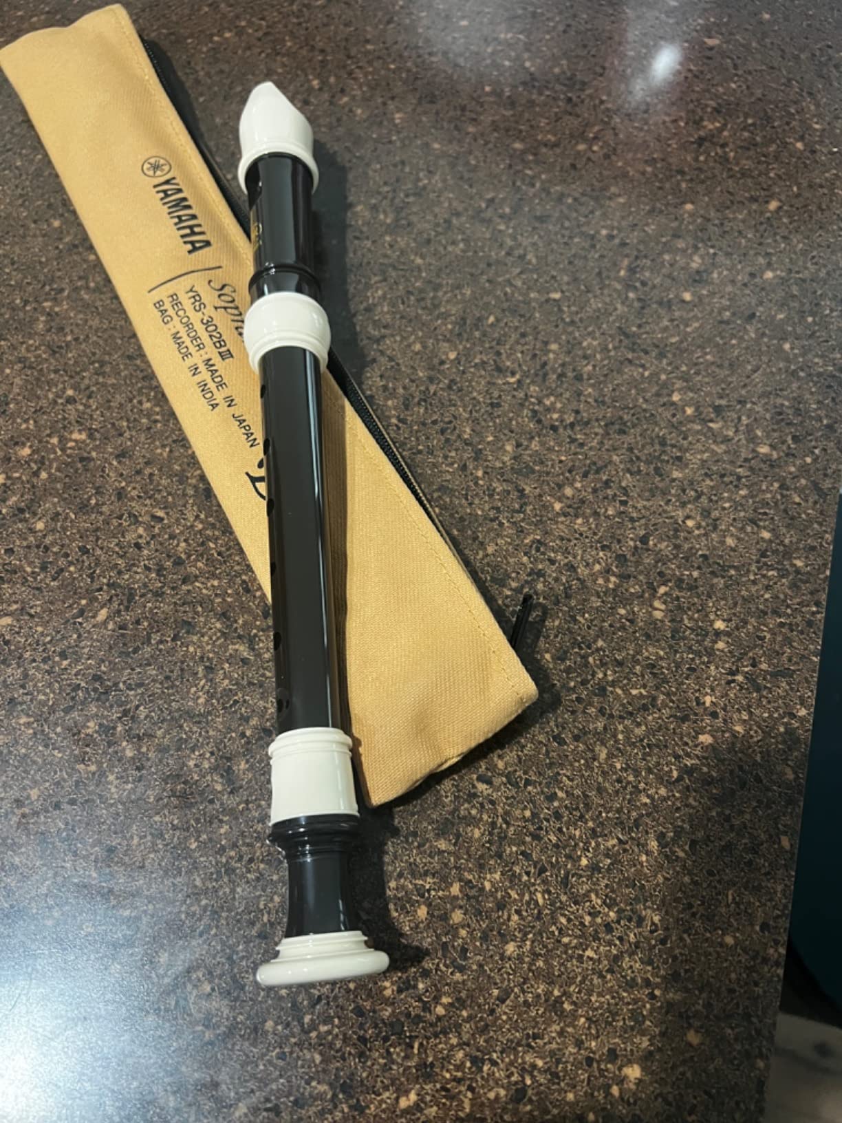 Yamaha YRS-302B Soprano Recorder, Baroque fingering, Key of C customer photo 1
