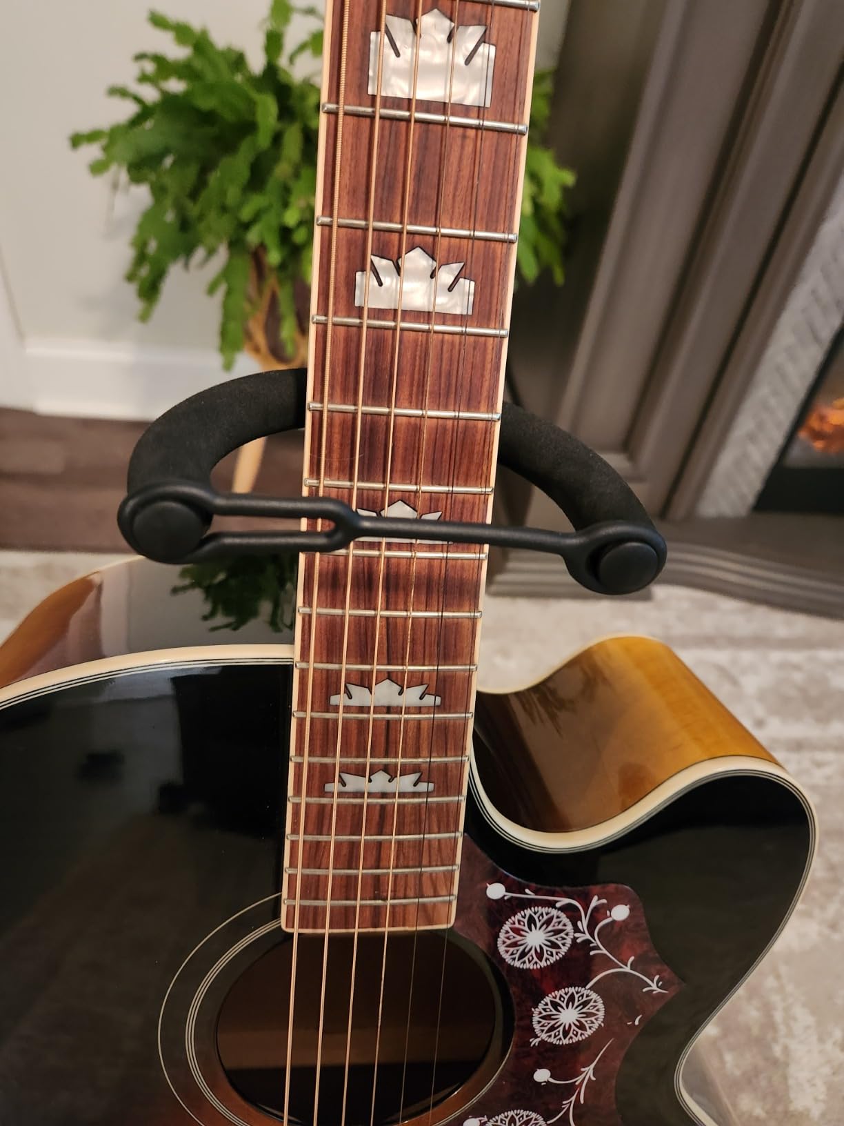 OnStage XCG4 Black Tripod Guitar Stand, Single customer photo 2