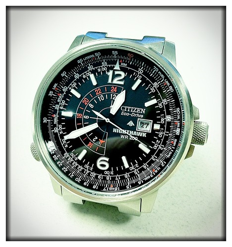 Citizen Men's Eco-Drive Promaster Nighthawk 42mm Stainless Steel BJ7000-52E customer photo 1