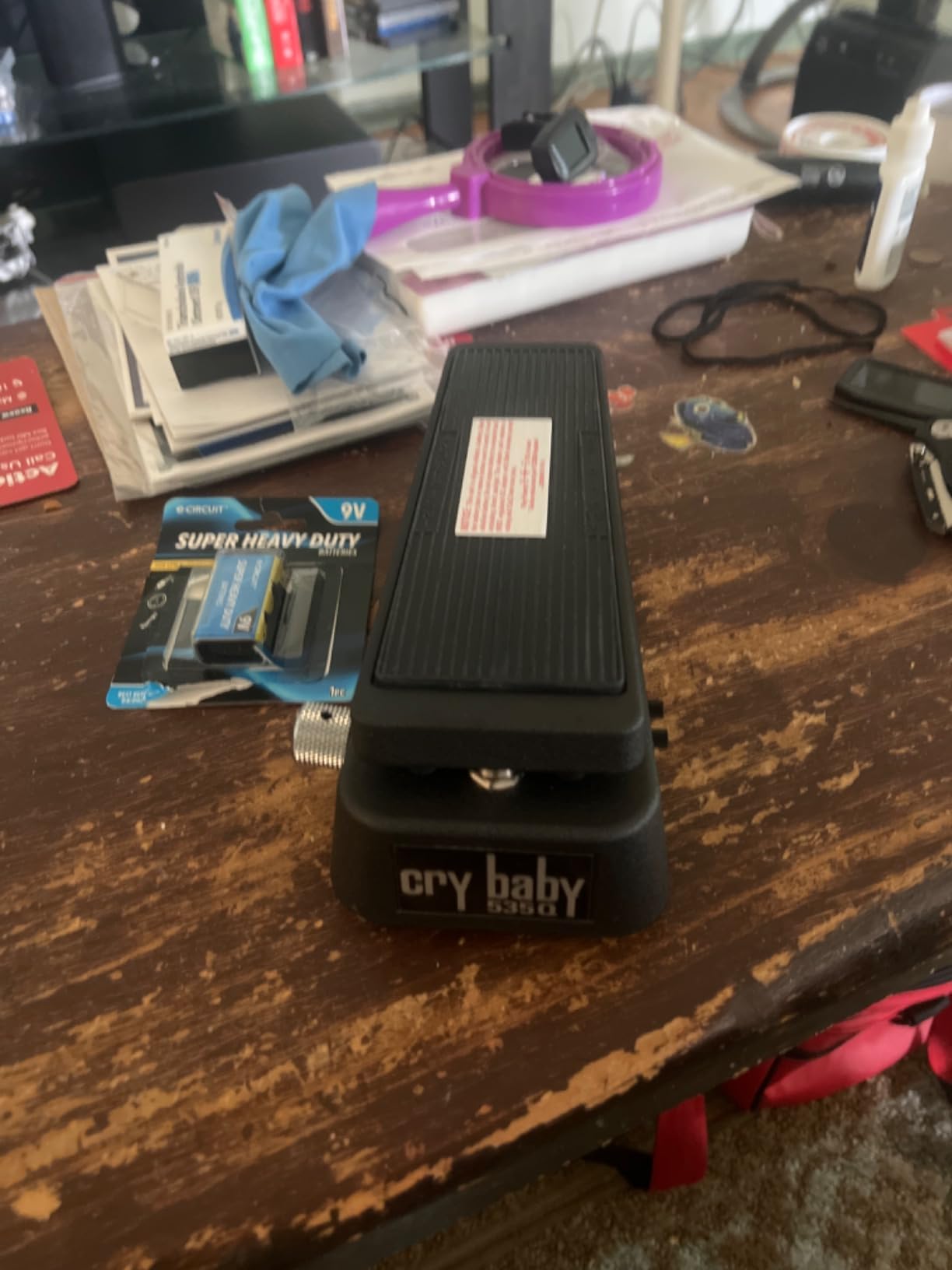 JIM DUNLOP 535Q Multi-Wah Guitar Effects Pedal, Adjustable Boost, 6 Wah Ranges customer photo 2
