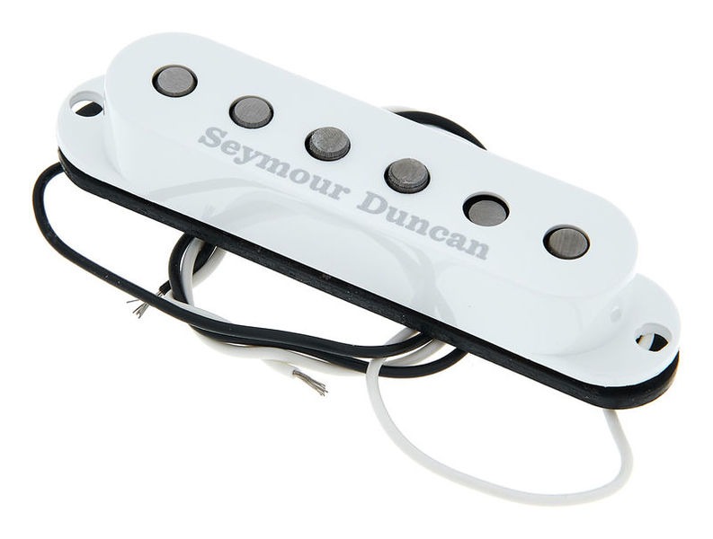 Seymour Duncan Custom Staggered Strat - Neck/Middle/Bridge - White customer photo 2