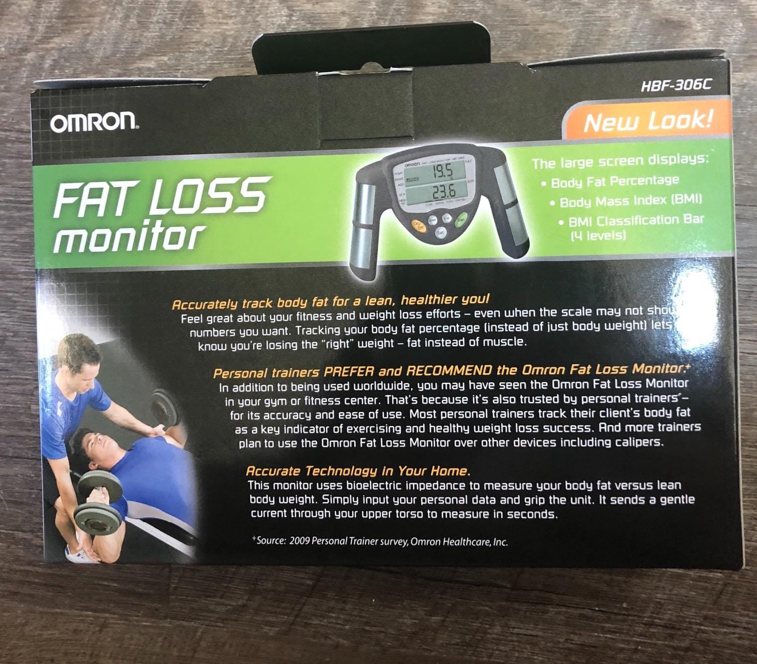Omron HBF-306C Handheld Body Fat Loss Monitor customer photo 2
