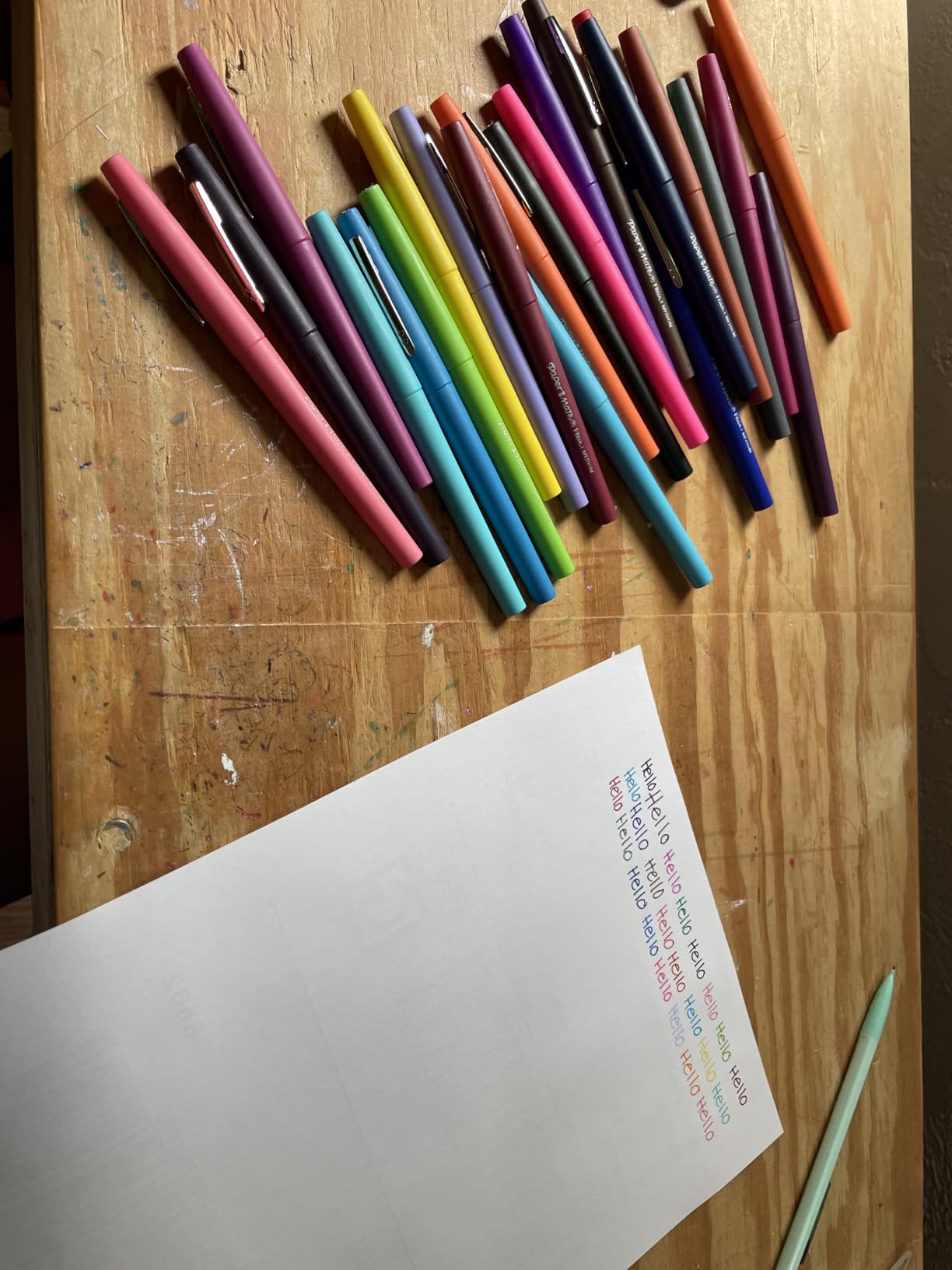 Paper Mate Flair Felt Tip Pens, Medium Point (0.7mm), 12 Count - For Arts & Crafts, Note-Taking, Journaling, School Supplies for Teachers & Students customer photo 1