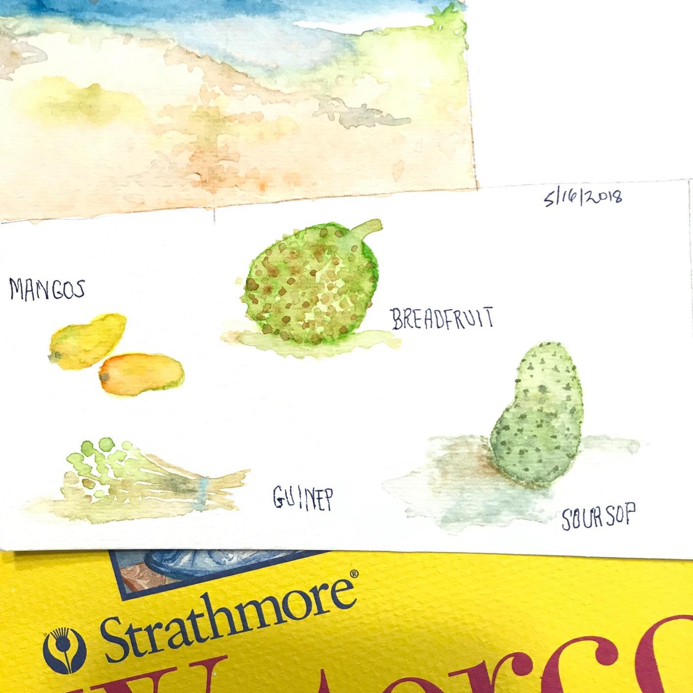 Strathmore 300 Series Tape Bound Watercolor Pad, 140 lb. Cold Press, 11 X 15 inches, White, 12 Sheets (360-111) customer photo 2