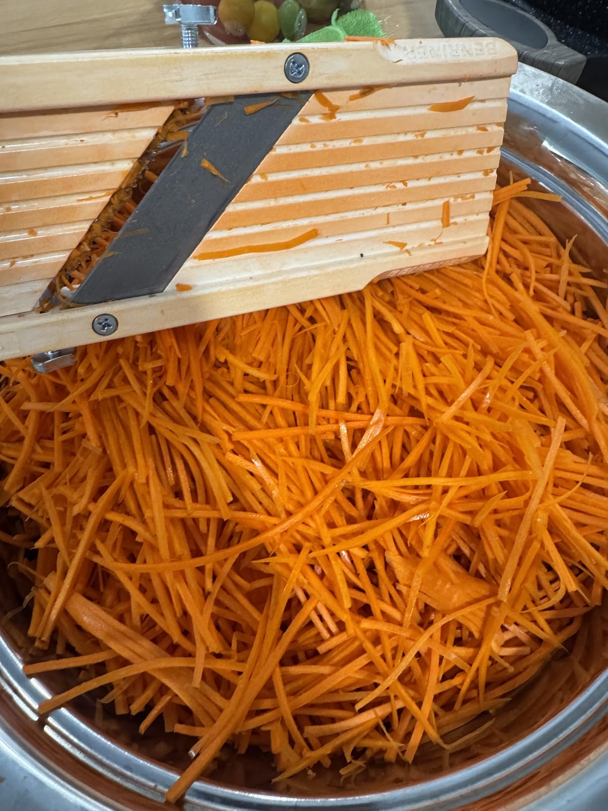 Benriner Japanese Mandolin Vegetable Slicer customer photo 2